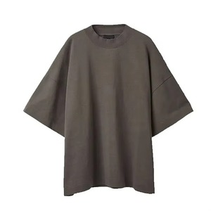 Camiseta Casual de Manga Corta para Hombre 2026, 100% Algodón, Cuello Redondo, Diseño Liso, Transpirable, Estilo Jersey, Diseño Básico, OEM Más Popular - Product Image 3