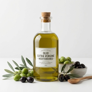 Huile d'olive extra vierge de qualité supérieure, huile de cuisson saine pour les pâtes, la pizza, la cuisine méditerranéenne et la cuisine gastronomique - Product Image 2