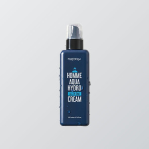 ครีมบำรุงผิวหน้า แบรนด์เกาหลี Purederm Homme Aqua Hydro All-in-One Cream 200 มล. ผลิตในเกาหลี เหมาะสำหรับทุกสภาพผิว - Product Image 1