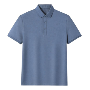 Men Summer Polo Shirt Premium Quality Breathable Moisture <b>Wicking</b> Casual Sportswear Apparel Clothing - Product Image 1