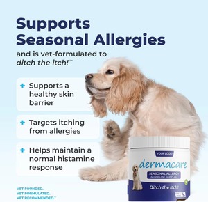 Soutien Allergique pour la Peau et le Pelage : Friandises Tendres pour Chiens et Chats avec Champignons, Curcuma et Zinc – Absorption Rapide, Sûr, OEM Disponible - Product Image 5