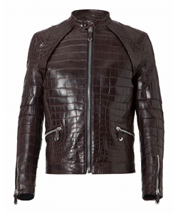 ARTIZ INTERNATIONAL Men's Custom Logo Windproof Eco-Friendly <b>Leather</b> <b>Jacket</b> with V-Neck Zipper Closure Streetwear Style <b>Winter</b> - Product Image 6