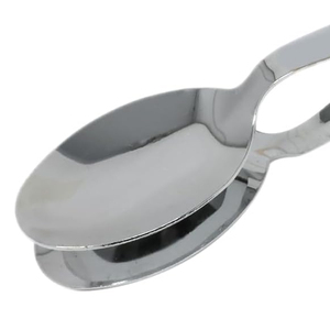 ช้อนไม้ทำมือสำหรับตีจังหวะ เครื่องดนตรีประเภทเคาะจังหวะ ทำจากไม้ธรรมชาติ สำหรับดนตรีพื้นบ้าน เหมาะสำหรับนักดนตรีมืออาชีพและผู้เริ่มต้น - Product Image 5