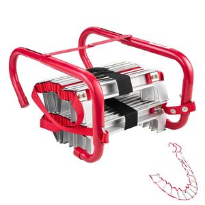 Scala di Sicurezza Antincendio in Alluminio Leggero, Retrattile 13FT, per Emergenze su 2 Piani - Product Image 1