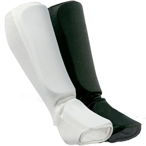 Professional Manufacturer Safety Sportswear Adjustable Elasticity Shin Guards Indoor Fighting Sportswear Breathable Shin In <b>Step</b> - Product Image 2