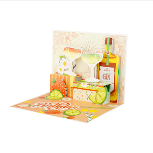 การ์ดอวยพรวันเกิดแบบป๊อปอัพ 3 มิติ ทำมือ ดีไซน์ตามสั่ง - Product Image 4