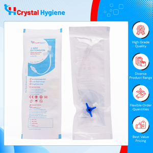 Tuyaux d'extension d'infusion rotatifs Luer-Lock Crysto Line transparents de qualité supérieure, résistants aux torsions, pour thérapie IV - Product Image 6