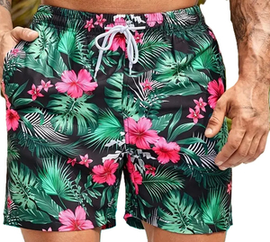 Latest Design <b>Men</b>’s Sublimation rint Swim Shorts Quick Dry Beach <b>Trunks</b> With Drawstring Summer Holiday Swimwear <b>For</b> Pool - Product Image 5