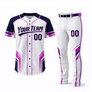 Maillots de sport d'été respirants imprimés pour hommes, vêtements de sport de softball par sublimation à impression numérique pour hommes - Product Image 4