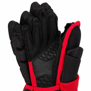 Guantes de Hockey sobre Hielo IBERIA Premium Personalizados en Negro y Rojo |   Guantes de Protección para Jugadores de Hockey |   Venta al por Mayor OEM - Product Image 5