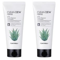 Tony Moly Espuma Limpiadora Facial Dewy Aloe 180ml, Set de 2 Piezas - Product Image 1
