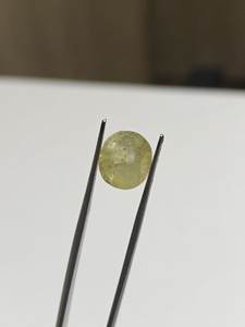 Zafiro amarillo brillante de 8.65 ct, forma redonda, piedra preciosa natural para anillos y colgantes de lujo - Product Image 5