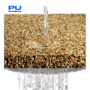 Adhesivo epoxi de resina aglutinante de PU de alta calidad para la construcción, piedras de pavimentación de piedra mixta, piscinas, pasarelas, jardines - Product Image 5