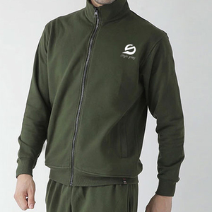 Ensemble de survêtement pour homme à manches longues et fermeture éclair intégrale pour la course et le sport, vente en gros, survêtements personnalisés pour homme, nouveau style - Product Image 4