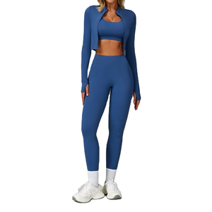 Factory Direct custom spandex/Nylon/Polyester women's yoga leggings with Wholesale Price and Custom Logo for B2B buyers. - Product Image 5