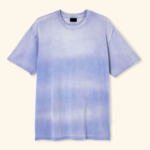 New Arrival Regular Fit Men's Heavyweight Cotton Streetwear T-Shirt Quick Dry Acid Wash T Shirt For Men - Product Image 4