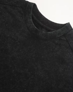 เสื้อยืดผู้ชายพิมพ์ลายดิจิทัลทรงหลวม ระบายอากาศได้ดี น้ำหนัก 200 กรัม ผ้าฝ้าย 100% ปี 2026 ผลิตใหม่ รับผลิตตามแบบ สีแดง เสื้อยืดฮิปฮอปผู้ชาย - Product Image 3