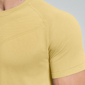 Camiseta Deportiva para Hombre, 100% Poliéster y Spandex, Transpirable, Estampada, Cuello Redondo, Diseño para Entrenamiento - Product Image 5
