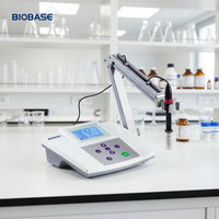 Biobase pH-mètre de paillasse à écran LCD, multi-paramètres, pour laboratoire, mesure du pH, ORP et des ions, contrôle numérique pour laboratoire