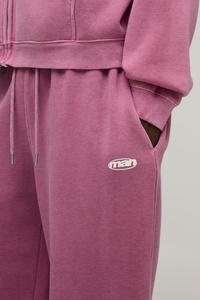 Pantalones deportivos anchos para hombre, personalizados, de poliéster y algodón, estilo jogger extragrande, holgados, informales, para hombre, ropa OEM al por mayor - Product Image 4