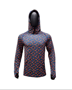 Ropa de Pesca para Adultos con Protección UV, 100% Poliéster, de Secado Rápido, Unisex, Camisetas y Tops de Pesca 100% Poliéster - Product Image 1