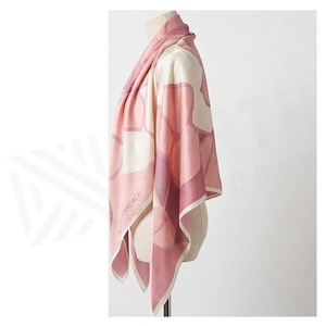 NORTH APPROACH Women's Square Silk Scarf Floral Print Elegant Multi-Functional Fashion Accessory All Seasons - Product Image 3