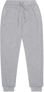 Ensemble de survêtement 2 pièces gris pour femme, col rond, fermeture éclair, haut court à manches longues, pantalon de jogging à taille élastique – Vente chaude - Product Image 6