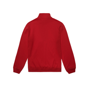 Men's Women's Oversized <b>Mock</b> <b>Neck</b> Half Zip Sweatshirt Plain Cotton Custom Logo Streetwear <b>Top</b> - Product Image 5