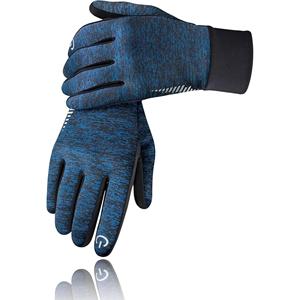 High Quality Sheepskin Leather Full-Finger Thermal <b>Gloves</b> Custom Winter Insulated Fleece Lining <b>Touchscreen</b> Cycling Outdoor - Product Image 1