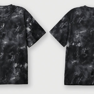 เสื้อยืดแฟชั่นผู้ชายสำหรับฤดูร้อน สไตล์สตรีทแวร์ ทรงปกติ น้ำหนัก 220 กรัม ผ้าไหม/คอตตอนเนื้อหนา แห้งเร็ว ระบายอากาศดี คอกลม - Product Image 3