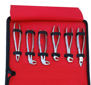 Ensemble d'instruments chirurgicaux pour implants dentaires de haute précision importés, en acier inoxydable médical, avec poignée antidérapante, forceps chirurgicaux - Product Image 6