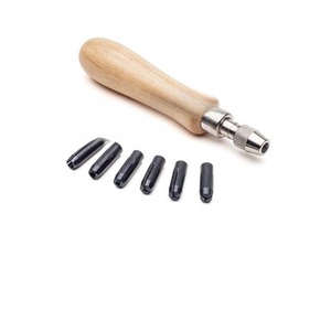 SUNTOOLS/STIPL Modelo 625F Herramienta de torneado de roscas con mango de madera y mandril metálico con 7 mandriles intercambiables para la fabricación de joyas - Product Image 2