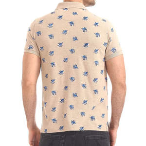 Polo en coton 100% à manches courtes et col rond, fabriqué au Pakistan, vente en gros, design de logo personnalisé, t-shirt polo pour hommes - Product Image 5