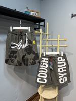 Shorts de luxe 100 % coton Alocs pour hommes – Style streetwear décontracté d'été – Idéal pour les tenues décontractées