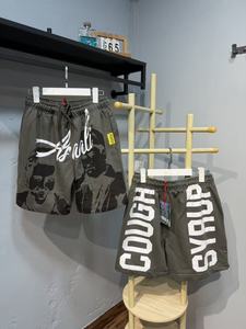 Pantalones Cortos de Lujo 100% Algodón Alocs para Hombre, Estilo Urbano, Casuales de Verano, Pantalones Cortos para Uso Casual - Product Image 3
