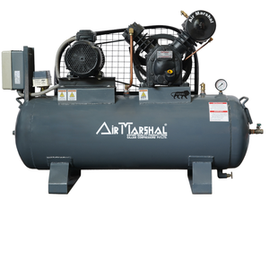 Compresseur d'air à piston haute performance avec réservoir, machine à air comprimé industrielle pour usage en usine, atelier et production N - Product Image 5