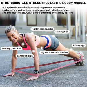 Banda de Resistencia de Ejercicio de Tela Elástica de Algodón de 2 Metros de Largo con Asa, Personalizable con Logotipo, para Yoga y Entrenamiento de Alta Resistencia - Product Image 6