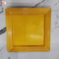 Ensemble de plateaux en plastique mélamine écologique de haute qualité vaisselle commerciale incassable servant de grands plats Collection de plantes
