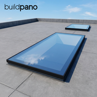 Claraboya Moderna Popular de Aleación de Aluminio con Vidrio Doble Aislante Acústico Eléctrico para Cocina y Uso en Exteriores