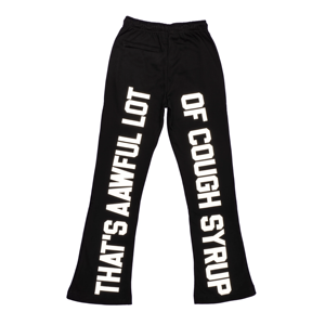Pantalon de survêtement évasé décontracté pour homme, en molleton lavé, 100 % coton, avec impression par transfert thermique et logo personnalisé - Product Image 5