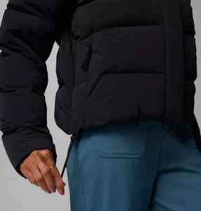 High Quality <b>Lightweight</b> Breathable Custom Women's Plus Size Vintage Washed Bubble Bomber <b>Jacket</b> Zip Puffer Hood Autumn - Product Image 5