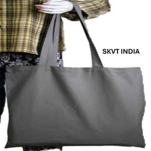 Fashionable Eco-Friendly Organic Cotton Tote Bag for Women New Style Reusable Grocery Shopping Pocket Bag Custom Printed Logo - Product Image 3