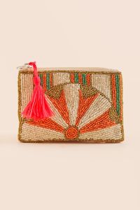 Designer Beaded Coin <b>Wallet</b> Elegant Handcrafted Mini Hand Bag At <b>Cheap</b> Price - Product Image 4