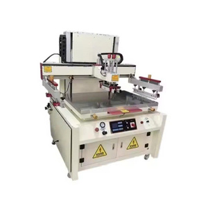 Impresora de pantalla plana automática, Control PLC con pantalla táctil para papel plástico, PCB, Metal, vidrio, condición, nuevo - Product Image 1