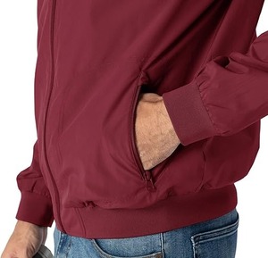 Chaqueta Cortavientos Ligera para Hombre, Talla Grande, Personalizada, Nueva Colección 2026, de la Mejor Calidad - Product Image 3