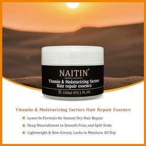 Série de soins capillaires NAITIN, shampoing moussant régulateur de sébum pour le cuir chevelu, revitalisant, traitement capillaire, formule concentrée à base de plantes - Product Image 6