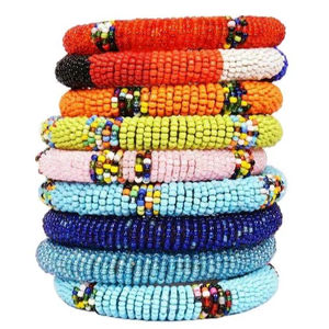 Bracelet Perlé Fait Main par un Designer pour Femmes et Filles, Bijoux de Mode en Gros - Product Image 1