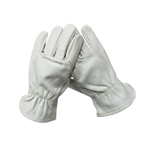 Guantes de Soldadura de Argón Golden Hand, Guantes de Seguridad de Cuero Completo para Soldadura TIG de Argón, Guantes de Argón de Piel de Cabra - Product Image 2
