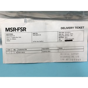 วาล์วผีเสื้อ MSR-FSR 500119810, วาล์วปรับระดับได้ - อุปกรณ์และอะไหล่เซมิคอนดักเตอร์ระดับโลกที่เชื่อถือได้ - Product Image 3