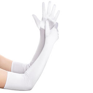 Gants longs pour femmes en polyester respirant et résistant, parfaits pour les soirées, les mariages, l'opéra et les occasions spéciales - Product Image 2